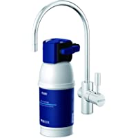 BRITA My Pure - Grifo de Agua con Filtro para 12 Meses - Acero Inoxidable- Plateado- Sistema de filtrado- Reduce cal…